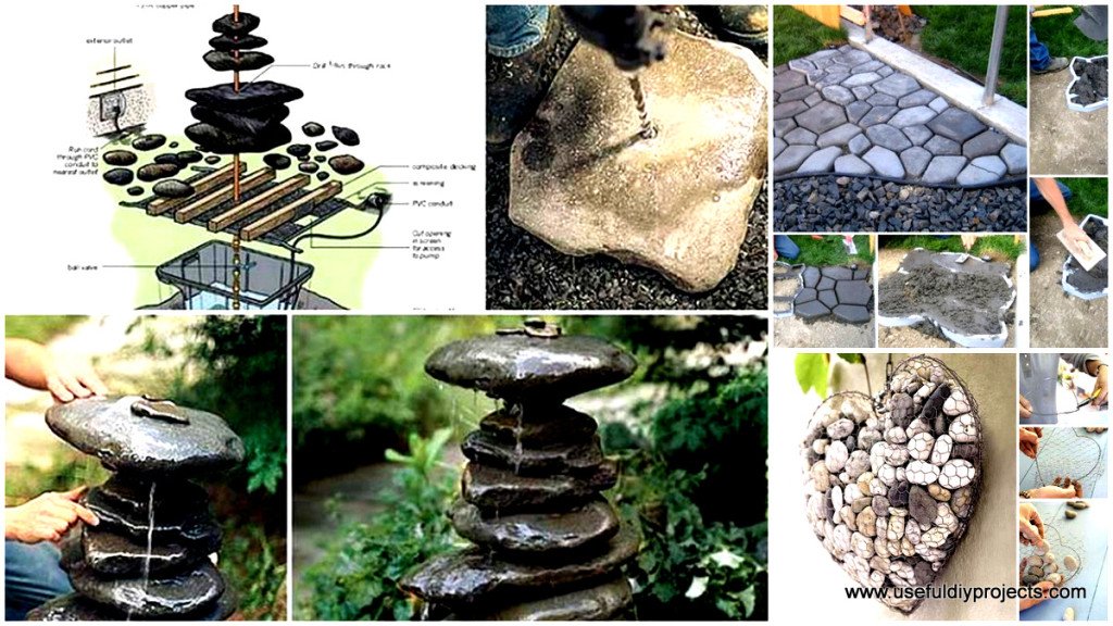 DIY Projects With Stone and Rocks Torn From Fairy Tales