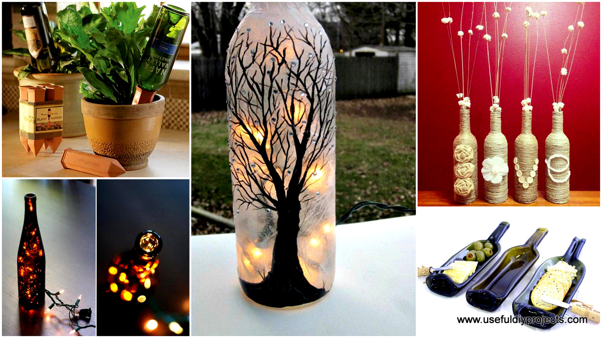 wine bottle diy