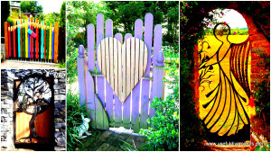 22 Insanely Charming Garden Gate DIY Projects