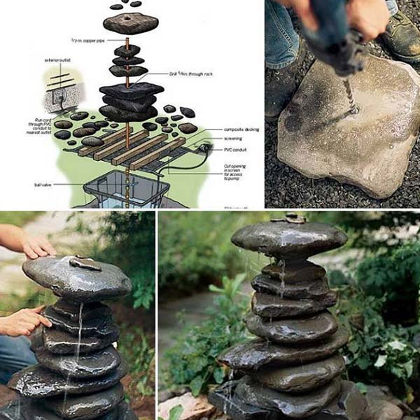16 Simply Beautiful Diy Projects With Stone And Rocks Torn From