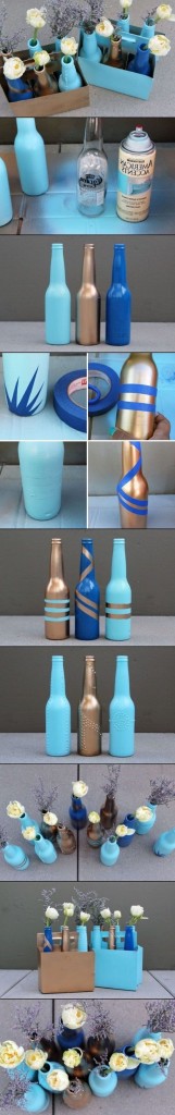 23+ Fascinating Ways To Reuse Glass Bottles Into DIY Projects Creatively
