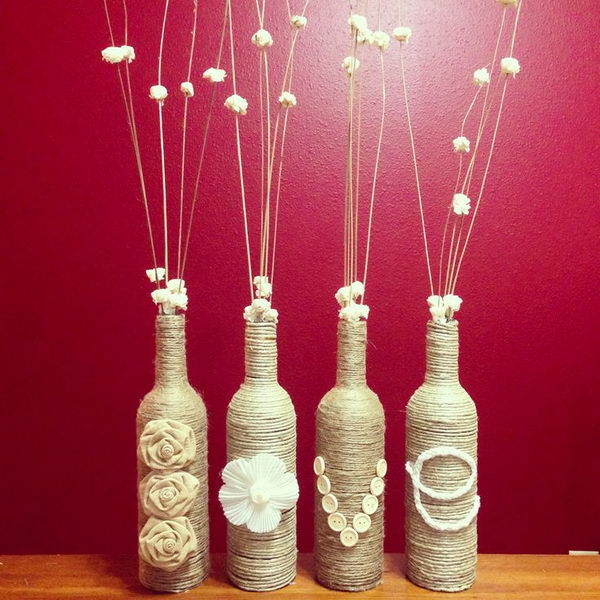 22 Creative DIY Wine Bottle Crafts to Make this Weekend – Sustain