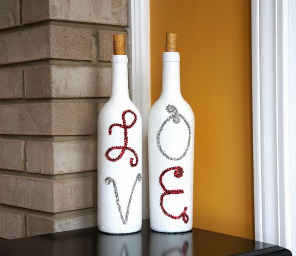 37 DIY Super Creative Wine Bottle Craft Ideas - FeltMagnet