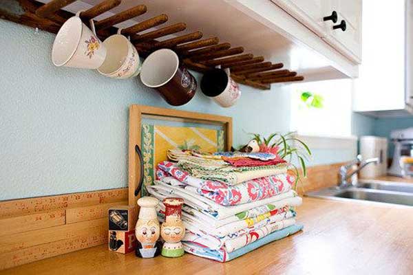 DIY Mug Rack with K-Cup® Storage