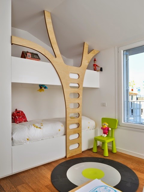 tree bedroom for kids