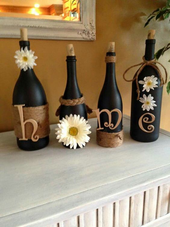 Onwijs 16 Glass Bottle Crafts For Home Decor and Gift Ideas KZ-31