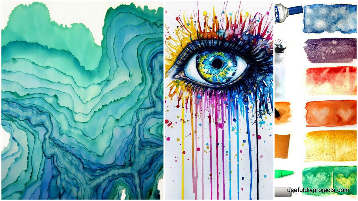 Watercolor Painting Ideas You Can Do At Home Useful Diy Projects