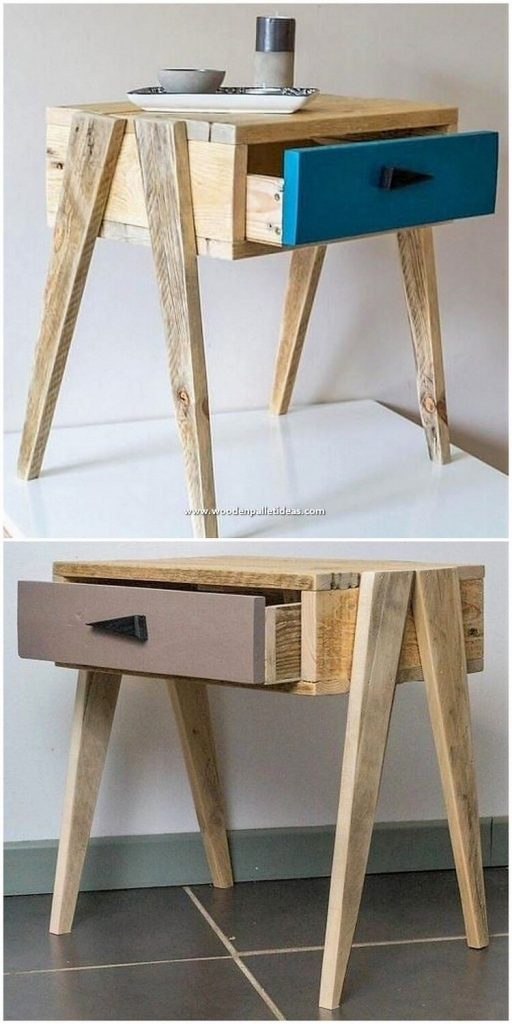 side table with drawer