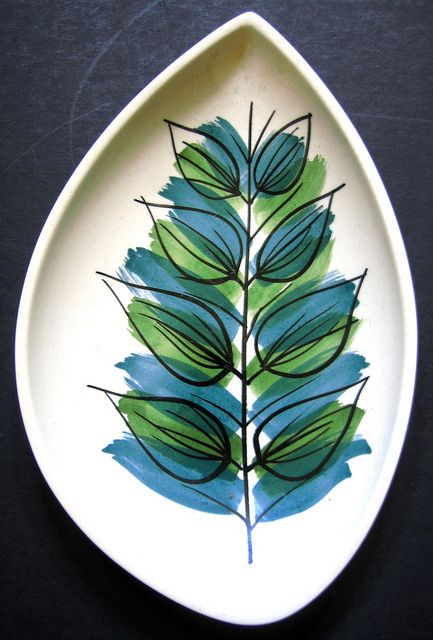 32 pottery painting ideas beautiful leaves 