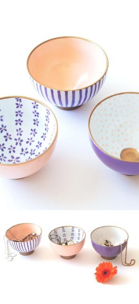 bowl pottery painting ideas