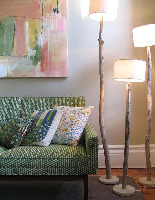 diy floor lamps