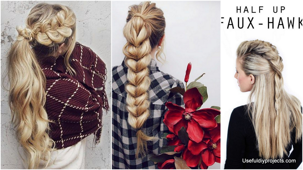 French Braid Hairstyle - DIY - AllDayChic