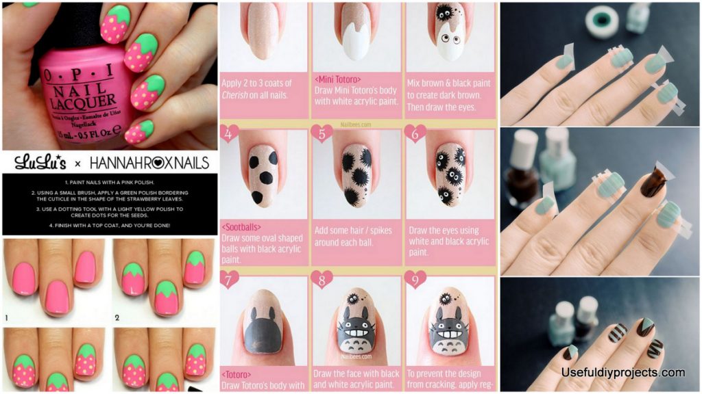 111 Nail Art Tutorials - Learn How to do - Useful DIY Projects