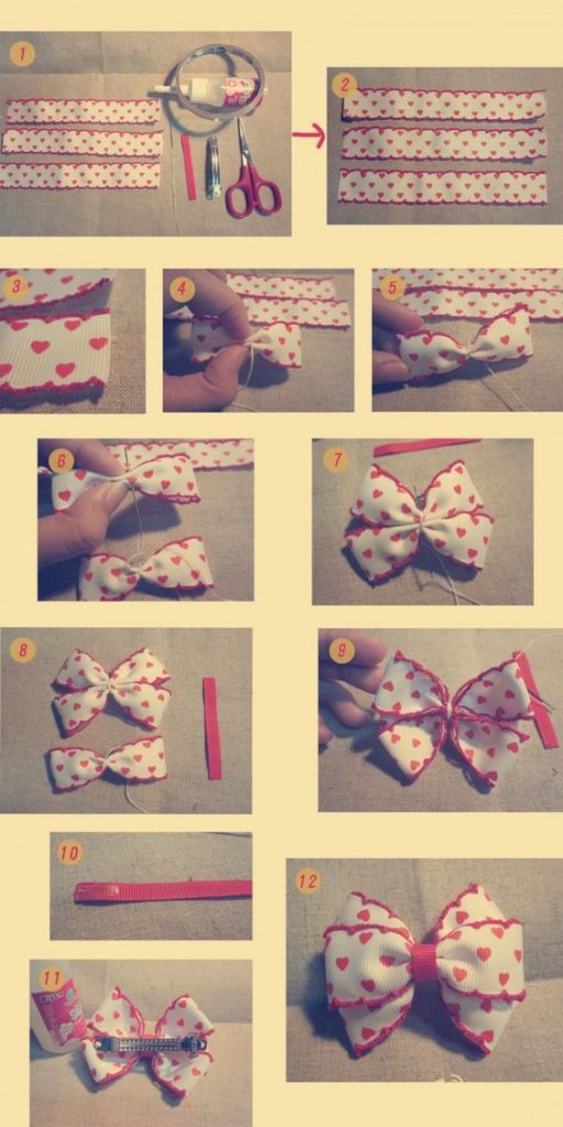 How To Make Hair Bows For Your Little Girls Useful DIY Projects