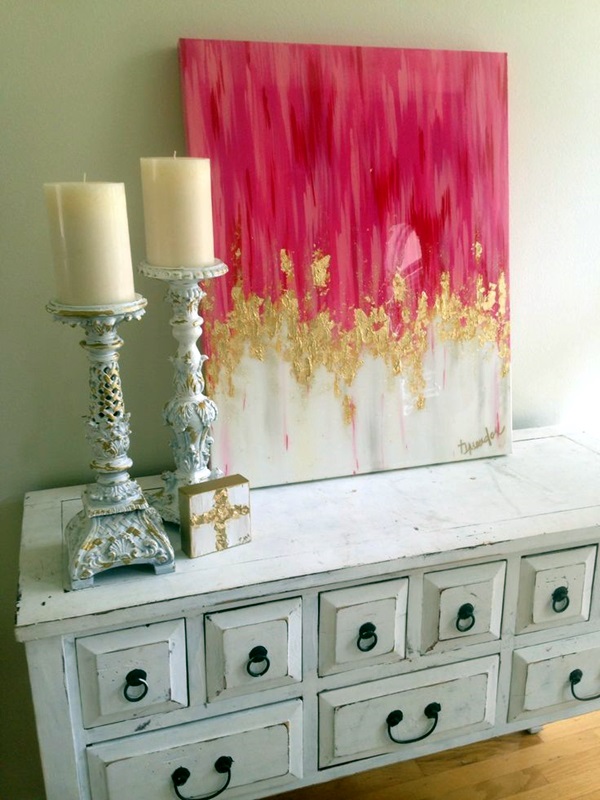 21 Easy Canvas Paintings and Techniques To Try - Useful DIY Projects