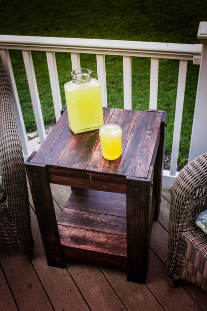 garden pallet table