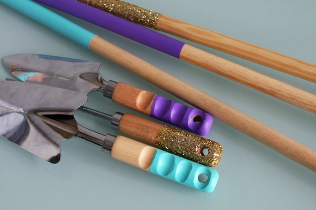 diy glitter projects craft tools