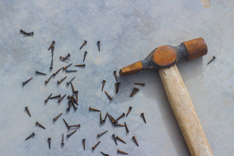 rusty hammer home tools 