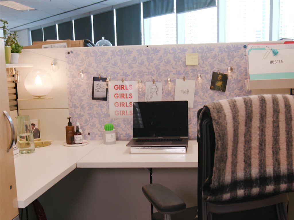 Girlish Style Office Space