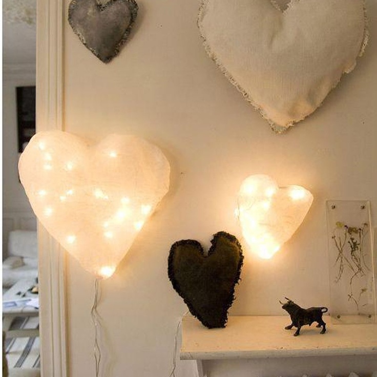 paper heart light