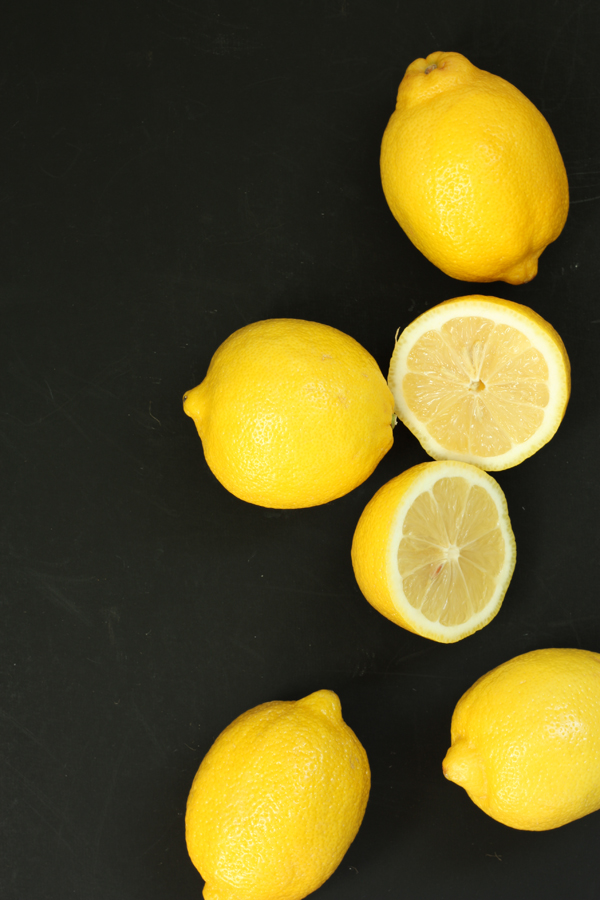top 10 best foods lemon on black