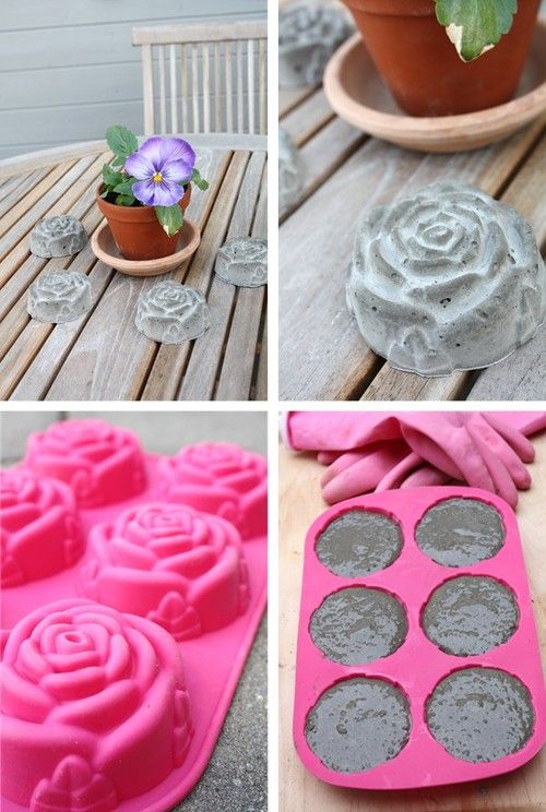 Rose shapes paper weights